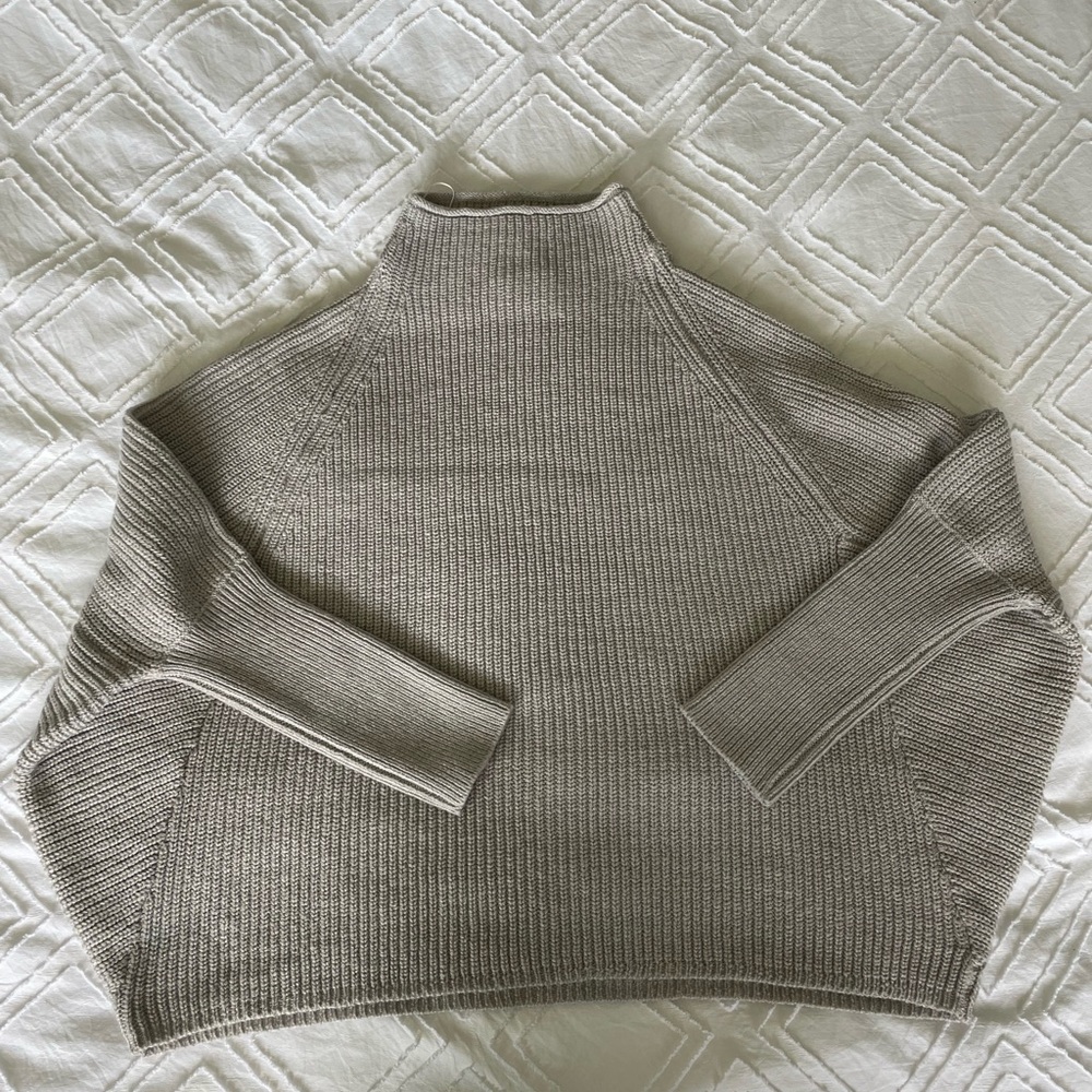 Suzy Shier Mock Turtle Neck Sweater
